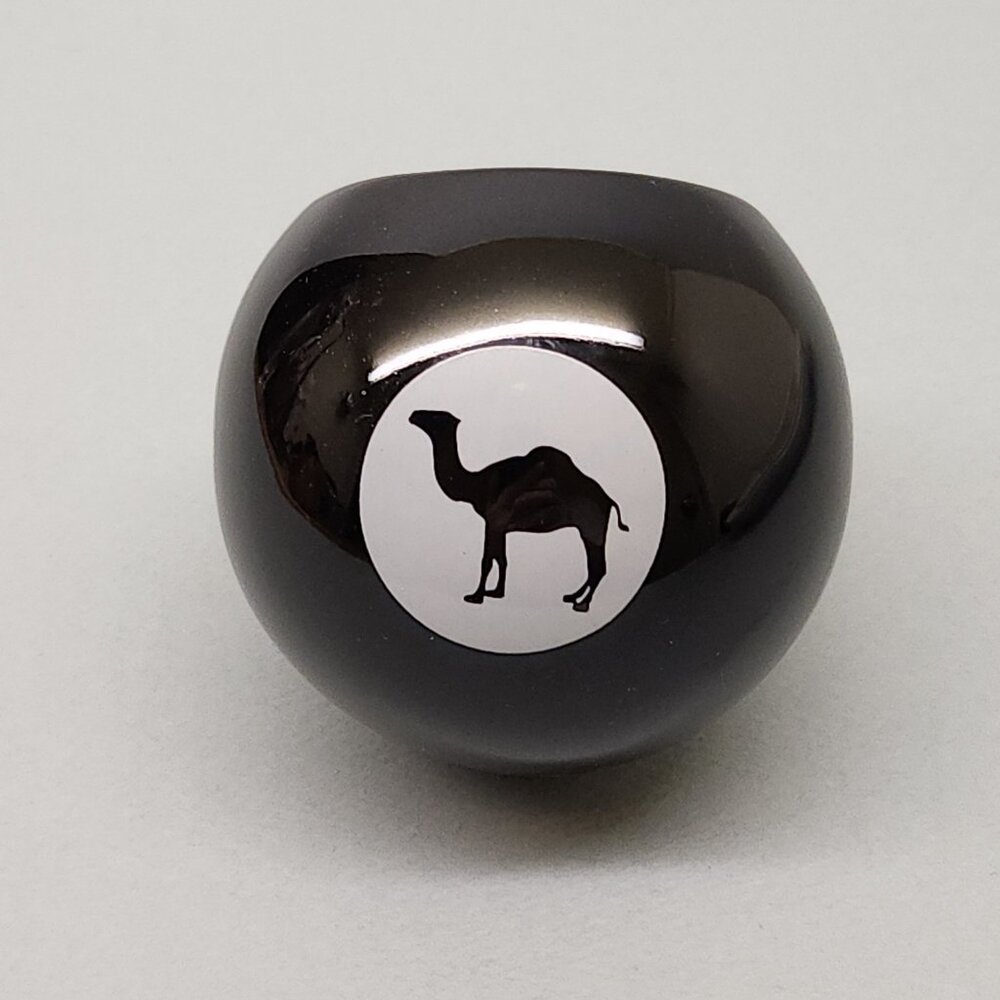 Vintage Camel Cigarettes 8-Ball Ashtray